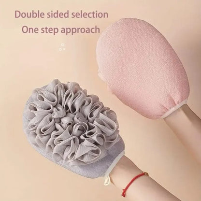 2-in-1 Soft Exfoliating Bath Glove